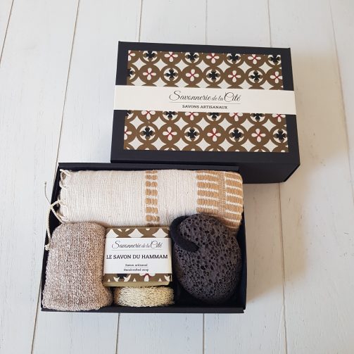 Le Coffret du Hammam - tons beiges