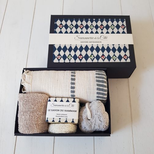 Le Coffret du Hammam - tons bleus