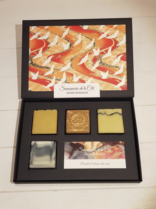 Coffret Parfums d'Orient - Vol de grues - rouge